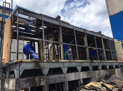 冷卻塔填料如何換？